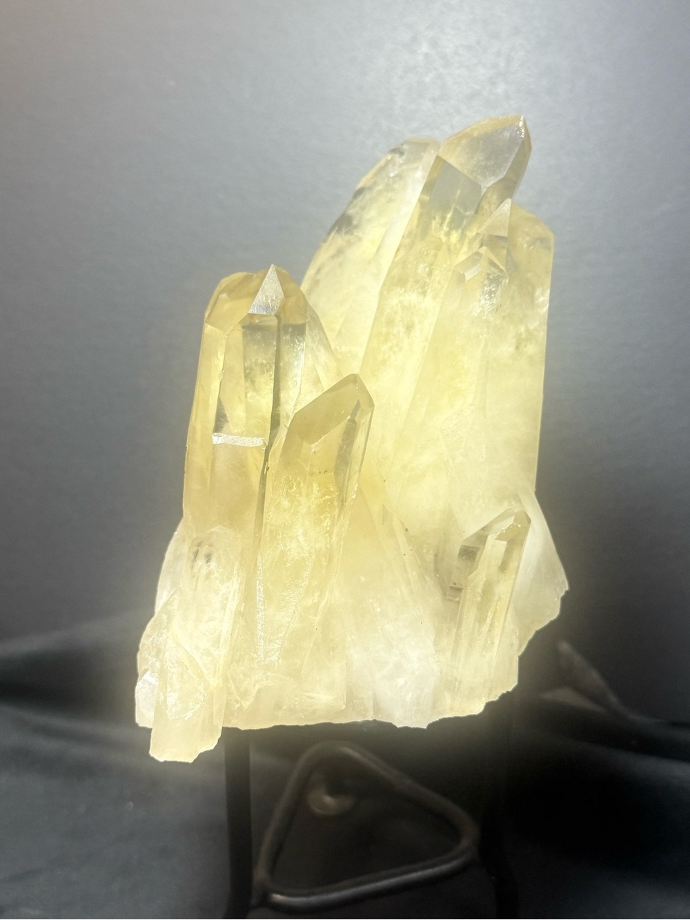 #2 Smoky Citrine Crystal Cluster — 1.7 lb